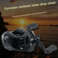 thumbnail image 4 of Baitcasting Reels 7.2/1 Gear Ratio Fishing Reels Wheel Max Drag 10kg Saltwater Freshwater for Fishing Beginners Right, 4 of 6