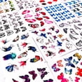 thumbnail image 3 of Pegatinas de Mariposas ZHCH para uñas 30 piezas diseño de flores y Mariposas, 3 of 5