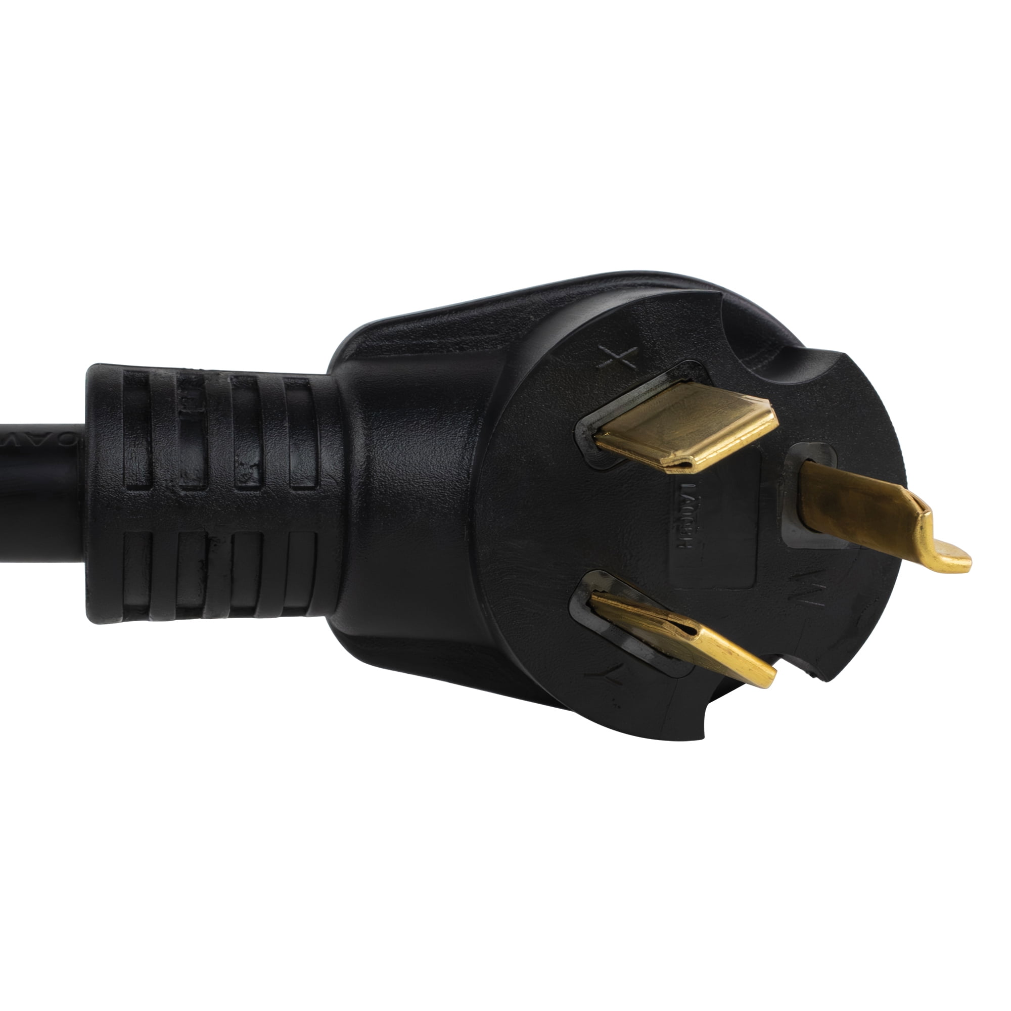 Certified Appliance Accessories 3-Prong to 4-Prong Dryer Cord Adapter with Ground Wire, LA009A