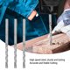 thumbnail image 4 of 50 Piezas Taladro Bits M2 Taladro de Espiral de Acero de Alta Velocidad Compatibles, 4 of 7