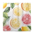 thumbnail image 2 of Yayeee Shower Curtain with Hooks 72"x72" Waterproof Fabric Bathroom Hanging Decor, Grapefruit Slices, 2 of 5