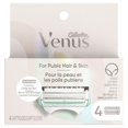 thumbnail image 3 of Gillette Venus for Pubic Hair and Skin, Women's Razor Blades, 4 Refills, 3 of 12
