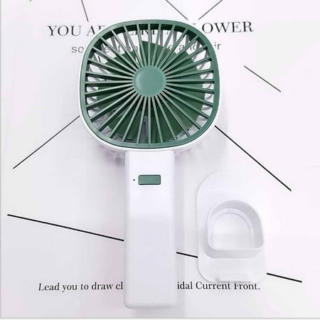 

Fjofpr Speed Control Mini Handheld Small Fan USB Rechargeable Fan Dormitory Office Fans
