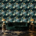 thumbnail image 3 of Boho Peel and Stick Wallpaper Glowing Butterfly Trail Mystical Forest Wall Mural 17.7in x 9.8ft Self Adhesive Removable Wall Paper Renter Friendly Wallpaper for Nursery Bedroom Cabinets, 3 of 8