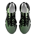 thumbnail image 5 of Gradient Green Gray Walking Shoes for Men Woman Lightweight Tennis Fashion Elastic Sports Shoes Cushion Basketball Shoes, 5 of 7