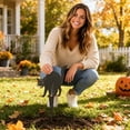 thumbnail image 6 of Halloween Iron Ground Stake, Metal Porch Ornament, Spooky Yard Decor, Inserts Firmly into Soil and Resists Outdoor Weather for Flower Bed, Garden Path, and Lawn Display., 6 of 8