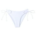 thumbnail image 1 of Women Swim Briefs Plus Size High Waist Ruched Bottom Full Coverage Water Activities Wear, 1 of 8