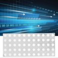 thumbnail image 4 of 3116?0040?0088 Aluminum Grid Plate Mesh Orifice Plate Industrial Robot Part ( 5 x 11 Holes 40 x 88mm), 4 of 4