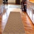 thumbnail image 2 of Retro Decorative Rug, Antique Victorian Floral Patterns in Modern Graphic Print Old Fashioned Art, Quality Carpet for Bedroom Dorm and Living Room, 6 Sizes, Violet Earth Yellow, by Ambesonne, 2 of 2