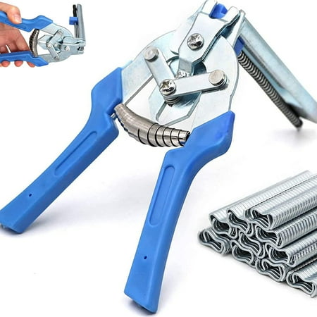 

Egebert Type M Nail Ring Pliers 2023 New Type M Nail Ring Pliers Kit Stainless Snap Ring Pliers with 600pcs Galvanized Steel Nails Repair Hand Tools for Fence Fastening Animal Pet Cages