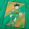 thumbnail image 5 of Hunter X Hunter Gon Freecss Long Sleeve Green Colorblock Hooded Anorak-L, 5 of 5