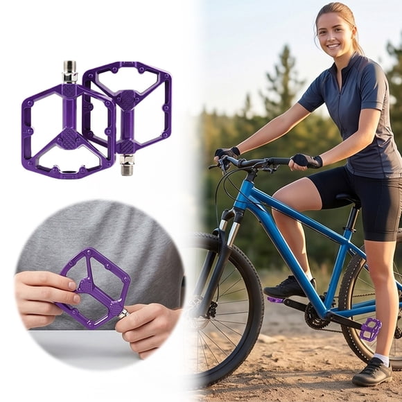 MKHSQHDG Todays Daily Deals Pedals Flat Mtb Pedals with Bearings for Smooth Pedaling and Enhanced Pedal Stability for Road And