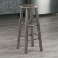 thumbnail image 2 of Winsome Ivy 29" Bar Stool Gray Finish, 2 of 5