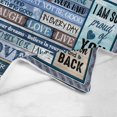 thumbnail image 4 of LHSHID Personalized Custom Name Message Text Blanket from Dad & Mom to My Beautiful Daughter I Love You to The Moon and Back Throw Blanket, 4 of 5