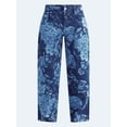 thumbnail image 5 of Free Assembly Women's and Women's Plus Print Barrel Jeans, 30" Inseam, Sizes 0-28W, 5 of 6