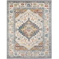 thumbnail image 3 of Mark&Day Area Rugs, 8x10 VAR Traditional Gray Area Rug, Grey Blue Taupe Carpet for Living Room, Bedroom or Kitchen (7'10" x 10'3"), 3 of 9