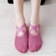 thumbnail image 3 of 3 pares de calcetines, zapatos de baile, calcetines antideslizantes para el hogar, gimnasio, barra, yoga, Rosa Púrpura Negro kusrkot Calcetines antideslizantes de yoga, 3 of 8