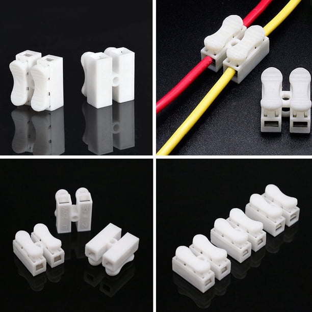 110 Pcs Cable Connector Set Boxed Wire Connector Kit Secure