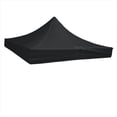 thumbnail image 1 of Vispronet - Replacement 10x10 Black Canopy Tent Top – Canopy Top Only, Frame Not Included, 1 of 4