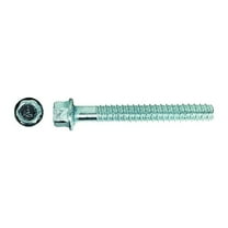 Red Head Screw Anchor,Hex,3/4 in,PK10 LDT-3454
