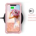 thumbnail image 4 of Étui iPhone XR, Étui iPhone XR, 3 en 1 Robuste Hybride Robuste Étui Rigide en PC Pare-Chocs en Silicone Souple Haute Résistance aux Impacts Étui de Protection Antichoc pour Apple iPhone XR, Or Rose, 4 of 8