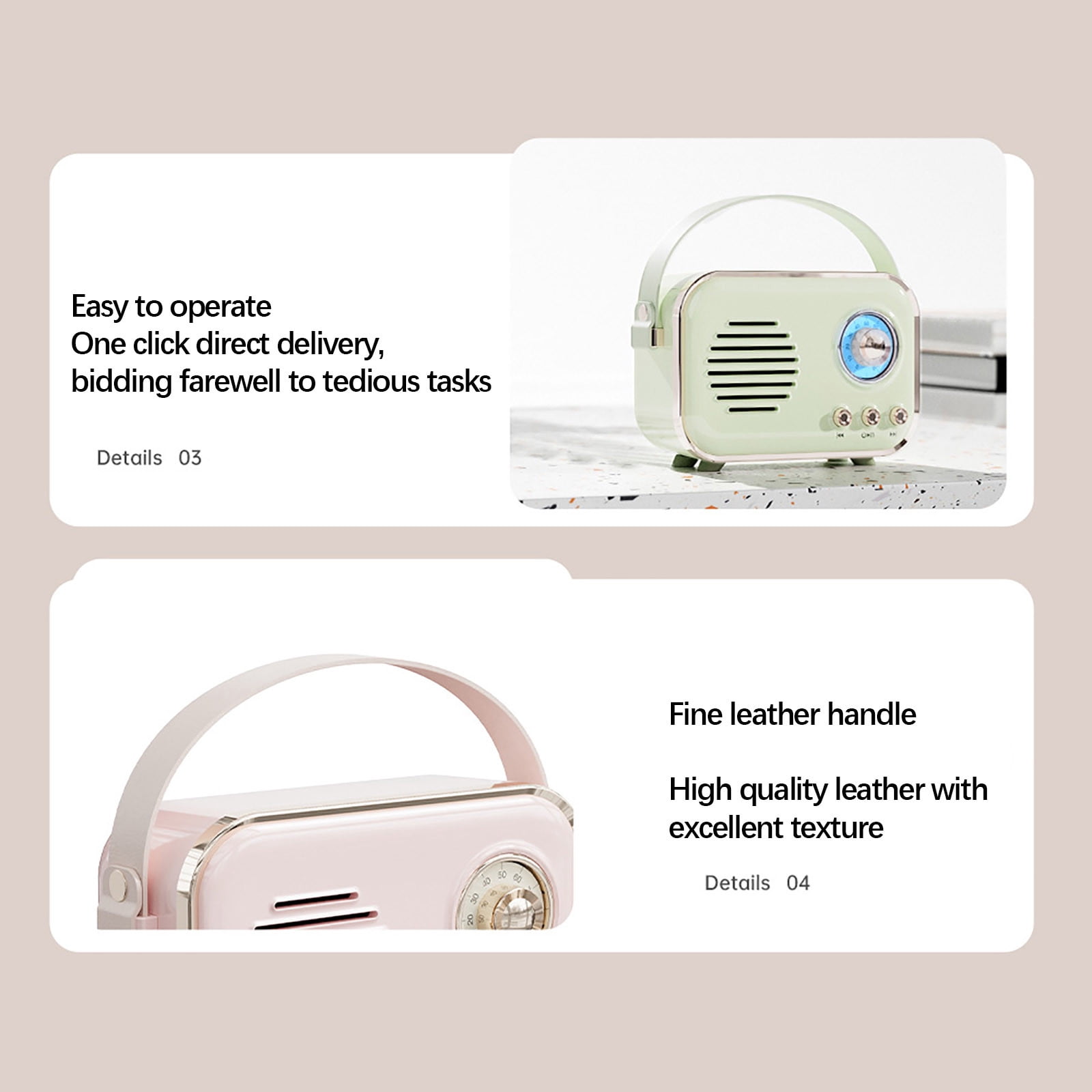 Apmemiss Clearance Karaoke Machine for Kids, Mini Portable Bluetooth Karaoke Speaker Wireless Mics for Kids Adults, Gifts Toys for Girls Boys Family Home Party Girls Christmas Gifts