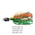 thumbnail image 1 of Cebo 7cm 10g Spinner Lures Artificial Wobbler Chatterbait ( ) Verde Negro Sywqhk Para Estrenar, 1 of 6