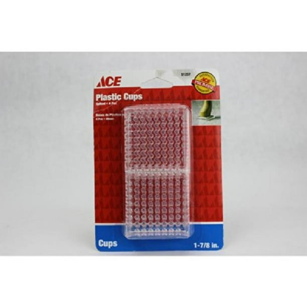 Square Plastic Spiked Caster Cup for Carpeted Floors Ace Protective