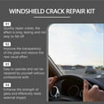 thumbnail image 3 of Tarpic Glass Repair Kit, 2025 Upgrade Windshield Crack Repair Kit, Universal Cracks Gone Glass Repairs Kits, Professional Rock Chip Repairing Kits Windshield, Easily Fix Cracks, 3 of 8