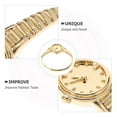 thumbnail image 3 of BESTYASH Anillo Dorado Abierto Con Sofisticado Ajustable Para Mujer Uso Diario Y Ocasiones, 3 of 8