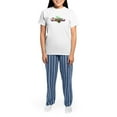 thumbnail image 4 of CafePress - Texas Women's Light Pajamas - Women's Short Sleeve Print T-Shirt and Pants Light Cotton Pajama Set, 4 of 7