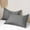 Gray, variant on Mouliraty Solid Color Pillowcase Pillow Core Set For Two Pairs Of Comfortable And Breathable Student Dormitory Pillow Case