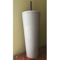 Starbucks Matte Lilac Grid Studded, Purple, Tumbler Cup 24 oz