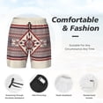 thumbnail image 3 of Fotbe Fashion Tatreez Men’s Swim Trunks Quick Dry Swim Shorts Board Shorts with Mesh Lining-3X-Large, 3 of 9