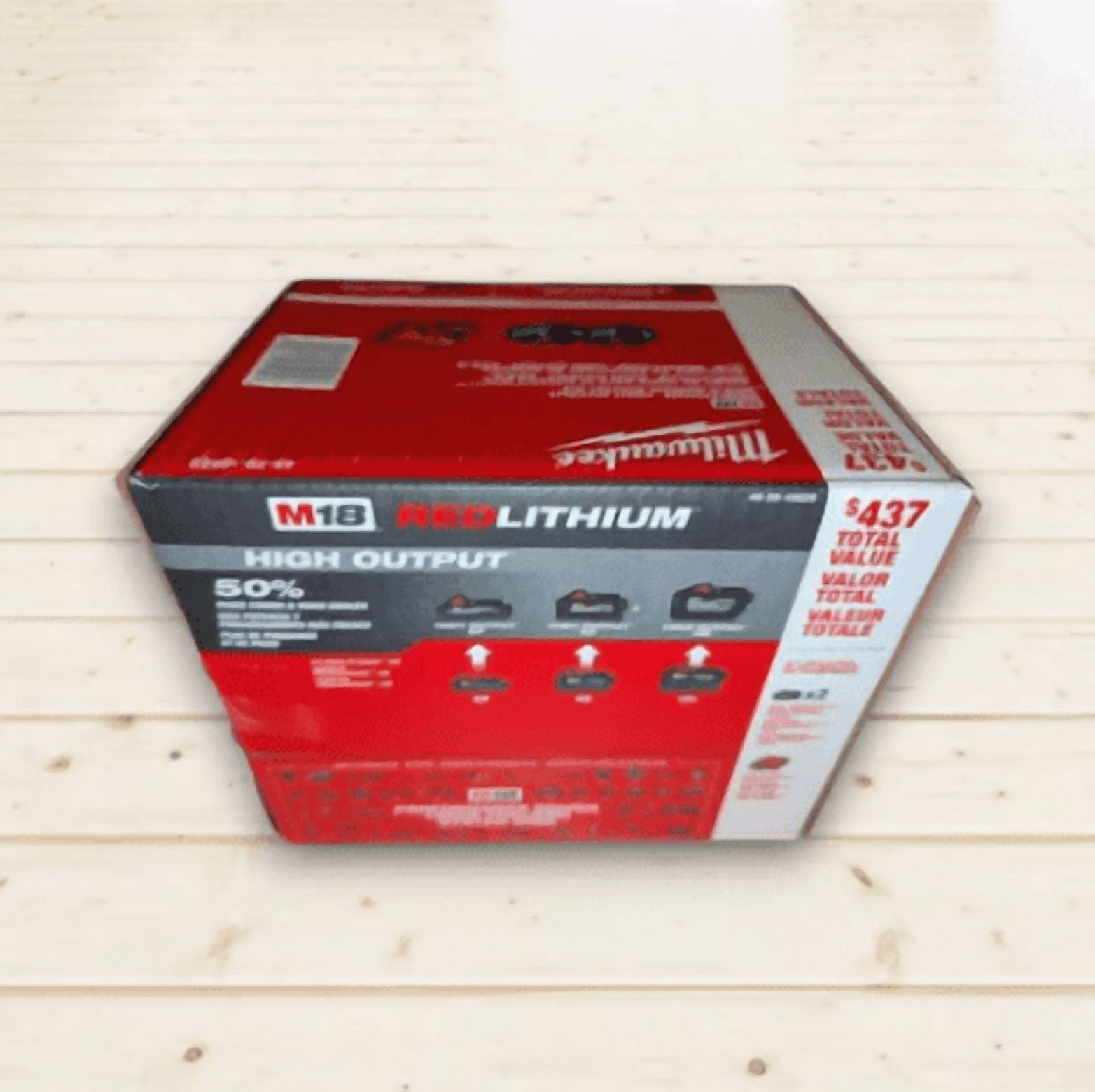 Milwaukee M18 REDLITHIUM HIGH OUTPUT XC 6.0 Ah Battery 2-Pack Starter Kit – Includes M18/M12 Charger, 50% More Power, Cooler Performance, 200+ Tool Compatibility  (Model 48-59-1862S)