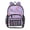 Melting Ice Popsicle Pattern, variant on PVC Transparent Backpacks Clear Backpack for Travel and Outings Peach Ice Cream Pattern