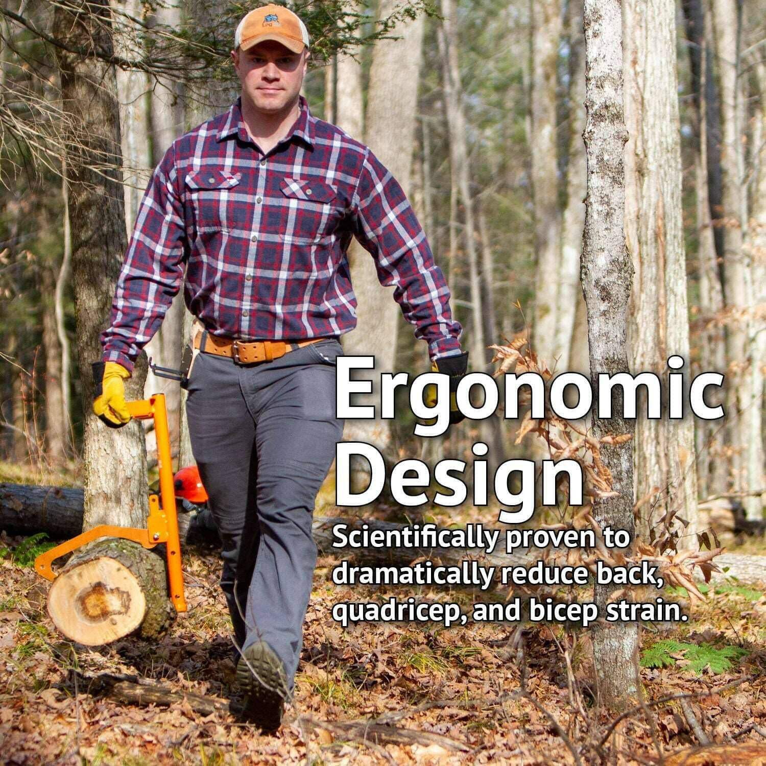 LogOX 3-in-1 Forestry MultiTool – Log Hauler, Cant Hook, Timberjack | Made in USA, Lifetime Warranty