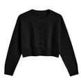 thumbnail image 6 of SUNBS Womens Cropped Cardigan Long Sleeve Sweaters for Women Lightweight Blouse Fall Knit Top Fashion Button Up Clothes, 6 of 10