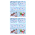 thumbnail image 1 of 12 Uds pegatinas navideñas JAAS para decoración del hogar respetuosas con el medio ambiente, 1 of 5