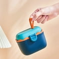 thumbnail image 4 of Dispensador portátil de fórmula para bebés, contenedor dispensador, inodoro, a prueba de humedad, nueces para almacenamiento de alimentos, contenedor Azul Sunnimix dispensador de fórmula, 4 of 8