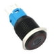 thumbnail image 3 of Interruptor, interruptor de botón de metal autoblocante negro de 2 piezas, durabilidad extendida, 3 of 8