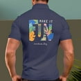 thumbnail image 6 of Men's Pure Cotton Polo T-Shirt with Double Sided Patterns Design, 6 of 29