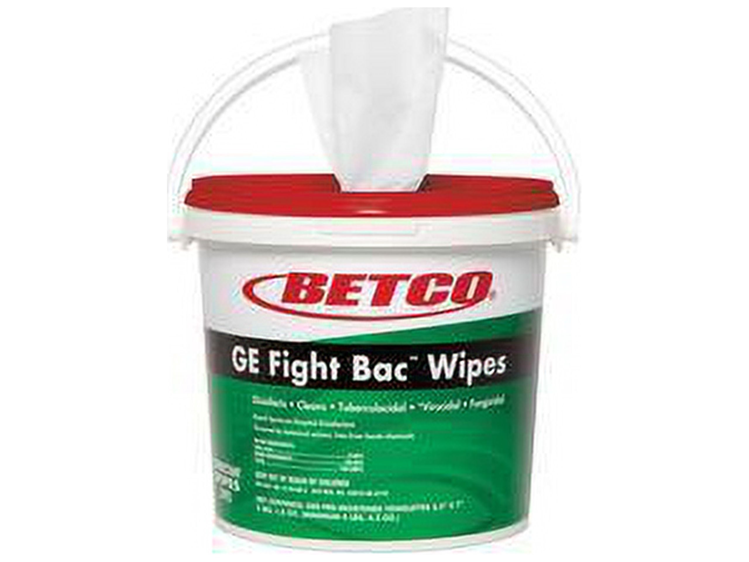 GE Fight Bac Disinfecting Wipes 5.5 x 7 Unscented 500/Pack 392F100