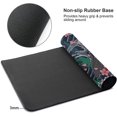 thumbnail image 3 of Japanese Wave and Koi Gaming Mouse Pad XL, Extended Large Full Desk Mousepad 31.5 X 11.8 Inch, Big Mouse Pad with Stitched Edge, Non-Slip Long Computer Keyboard Mat for Office & Home by Caburywe, 3 of 6
