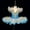 Sky Blue, variant on DAETIROS Girls Ballet Dress Sequin Sparkly Soft Tulle Tutu Princess Costume Performance Dance Outfit with Beaded Details for Recital, Pink 13 Years