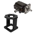 thumbnail image 1 of Log Splitter Pump Mount, Replacement Metal Log Splitter Hydraulic Pump Mount Easy To Install Fine Workmanship  for 5 To 7  Engines, 1 of 7