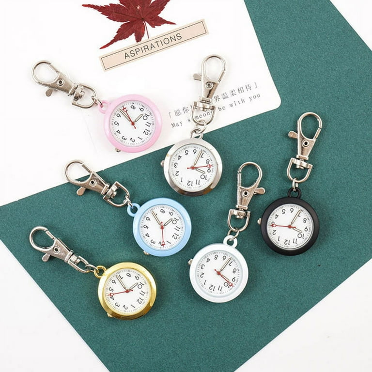 Pocket Watch Waterproof Quartz Movement Ultra quiet Large Screen