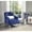 Blue, variant on Glory Furniture Jewel Velvet Chair in Blue