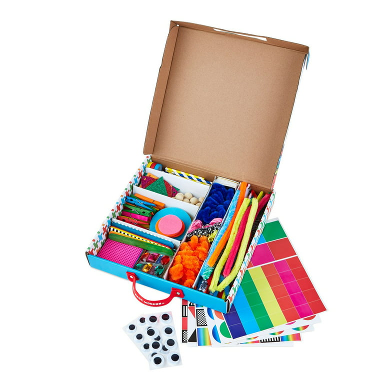 Kid Made Modern My First Arts and Crafts Library; Craft Supply Kit for Kids  Ages 3 & up 