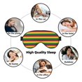 thumbnail image 6 of Uemuo Music Colors 1 Pattern Sleep Eye Mask - Light Blocking Sleep Mask Blocking Out Light Perfectly, Soft and Comfortable Night Eye Mask, Eye Blinder, 6 of 7